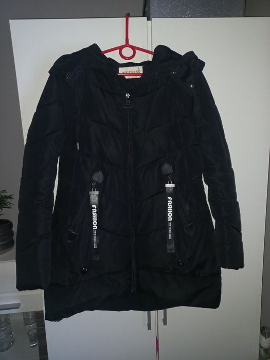 Kurtka zimowa dłuższa roz m 38 rozszerzana