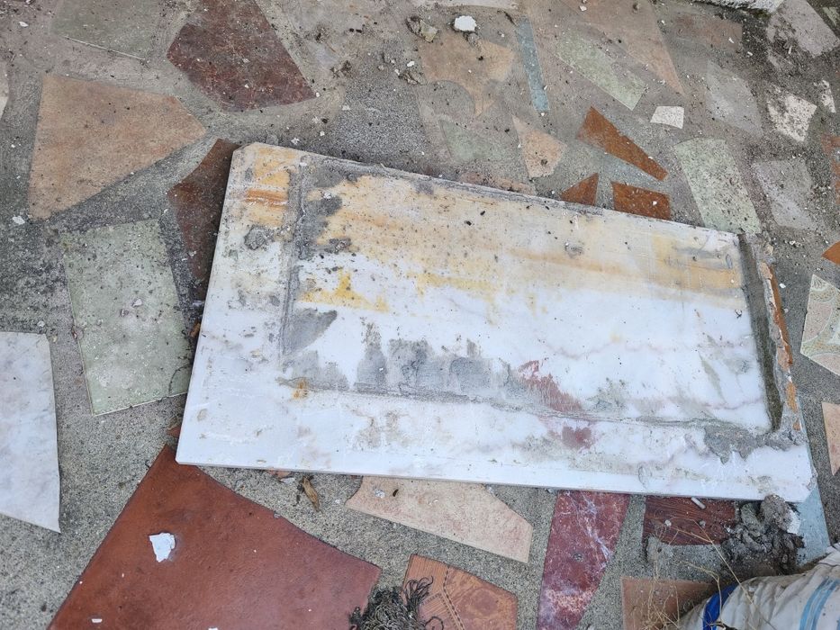 Vareas telhas de vidro e normal+ pedrem mármore a