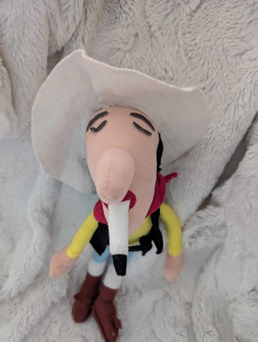 Lucky Luke Maskotka Kowboj Vintage