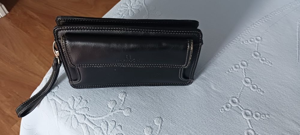 Bolsa de homem de mão Em pele