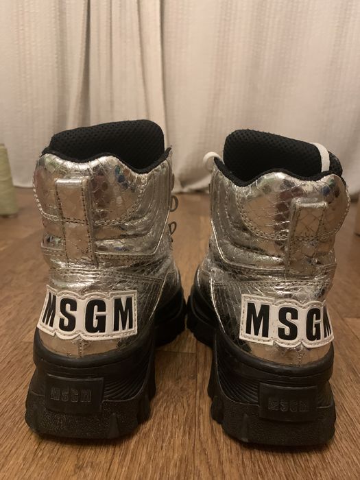 msgm черевики кросівки ботінки італія устілка 23 -24