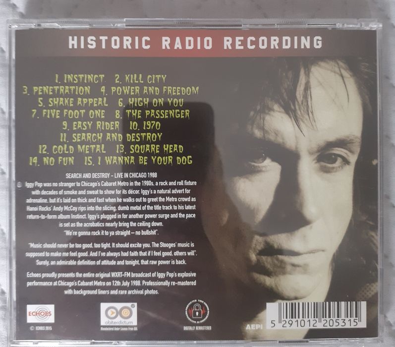 Iggy Pop - Live In Chicago