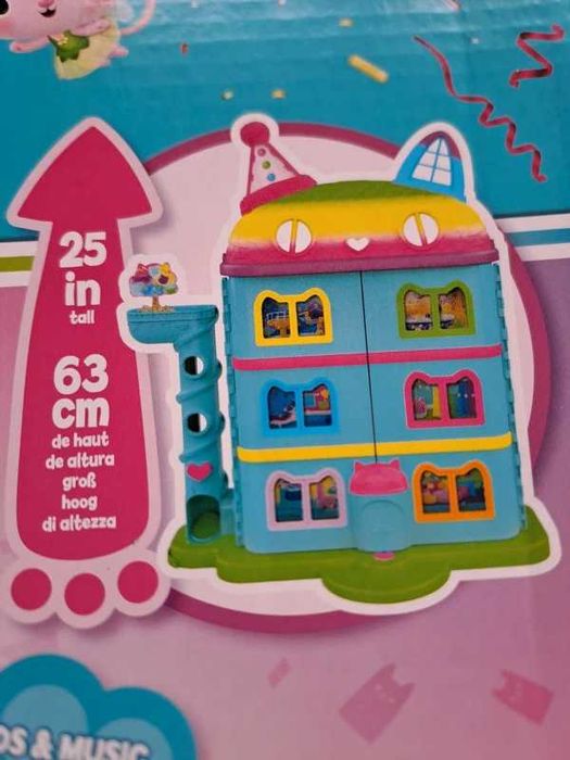 Casa da Gabby Dollhouse Celebration (63 cm) - Nova/Selada