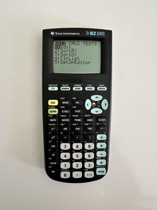 Calculadora gráfica TI-82 Stats praticamente nova