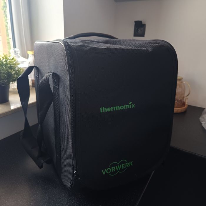 Profesjonalna torba na Thermomix na kółkach czarna