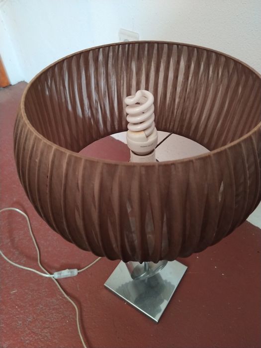 Conjunto de 3 candeeiros de pé e teto