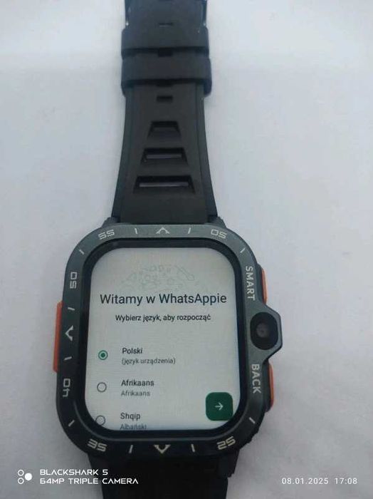 Smart Watch. 2 kamery. Sim. Gps. Nfc. Android
