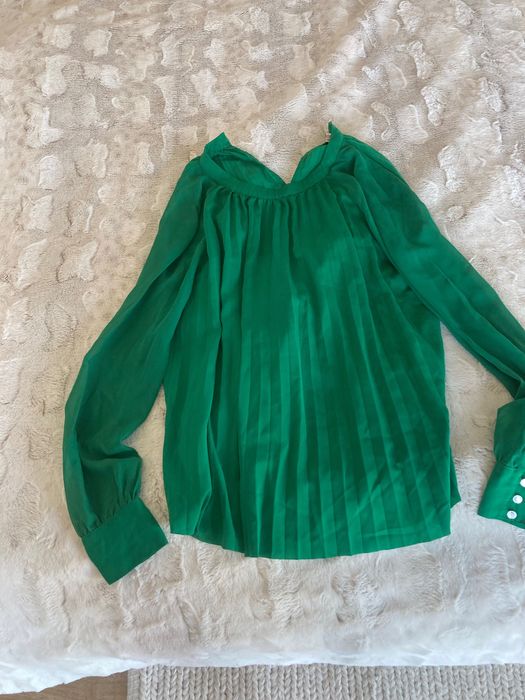 Bluzka Morgan butelkowa zieleń