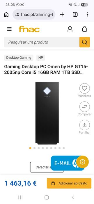 Omen by HP 25L Gaming Desktop GT15