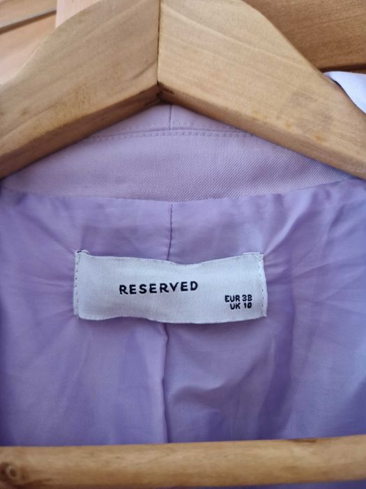 Marynarka liliowa Reserved S