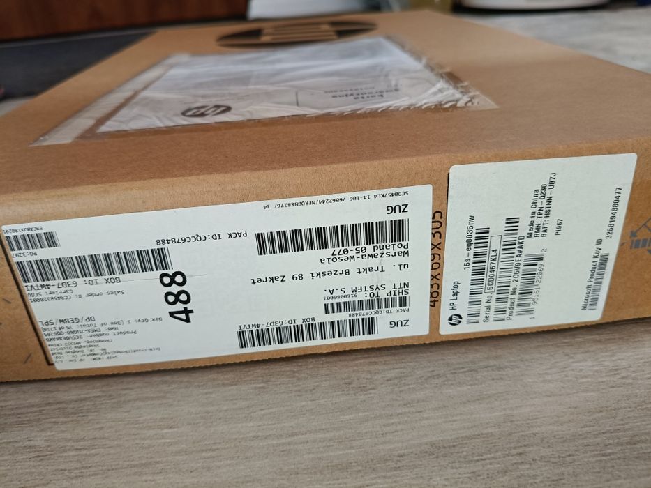 Laptop HP 15s-eq0035nw