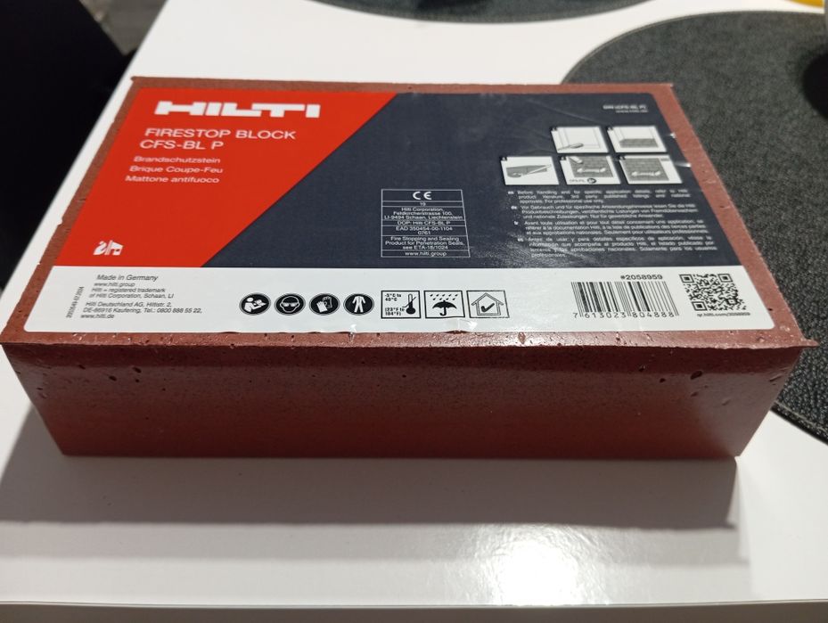 Bloczek ogniochronny