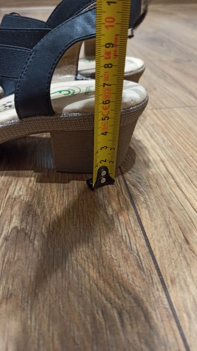 Buty, sandały czarne 40/41