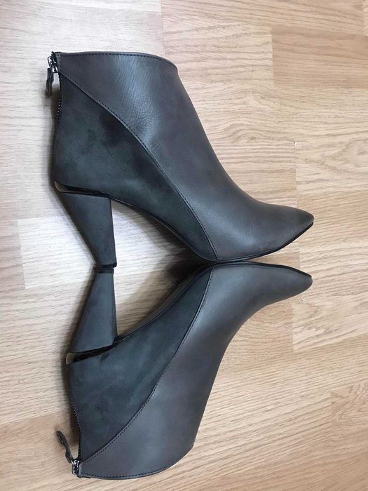 Ботинки кожаные Moda in pelle ботильоны полу сапоги Р.40-41 ст.26,5см