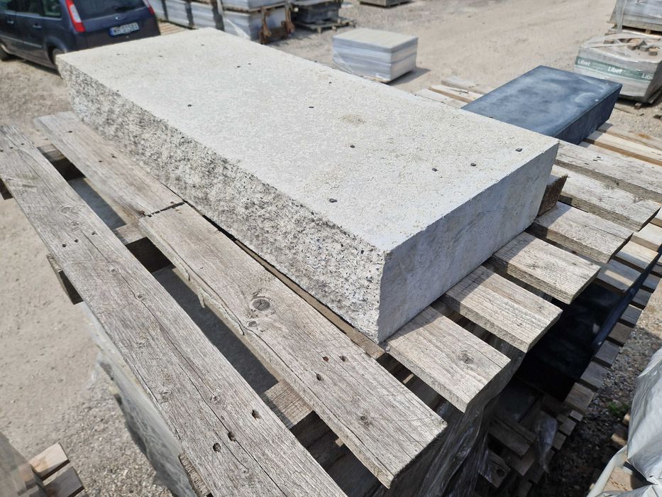 Stopień Schodowy Betonowy Split 100x40x15 Popielaty Libet Okazja