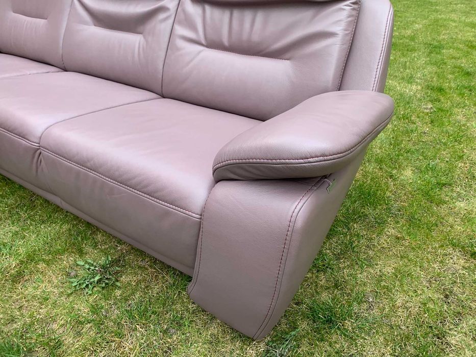 skórzany narożnik ELASTOFORM Royal Taupe niemiecki stan idealny
