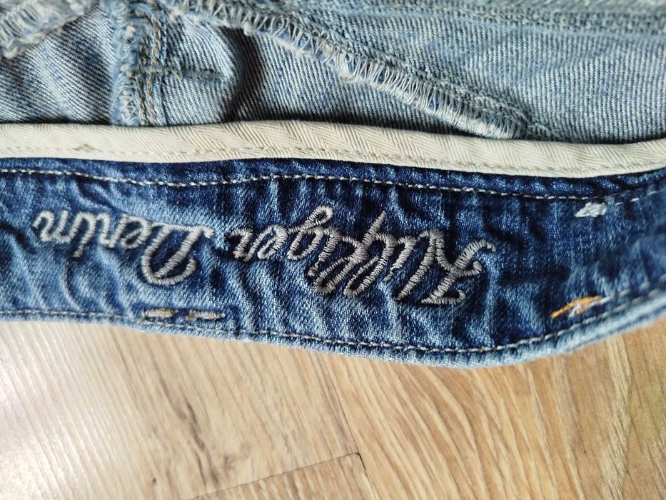 Jeansy damskie Tommy Hilfiger denim retro vinted