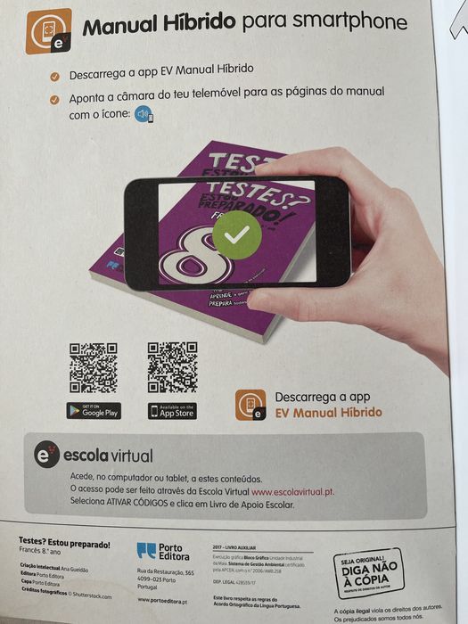 Testes? Estou preparado! Francês 8.º ano