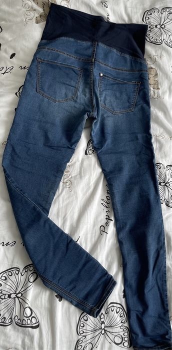 Spodnie ciążowe jeansowe 38 H&M