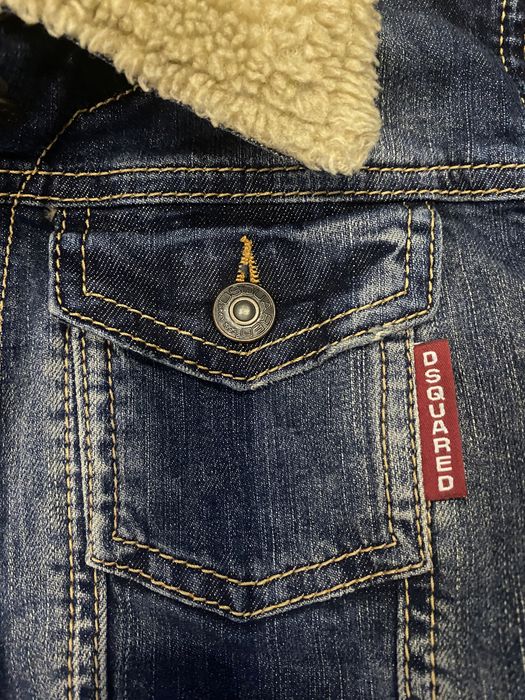 Dsquared джинсовая куртка р. S