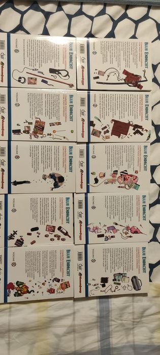 Conjunto mangas Blue Exorcist