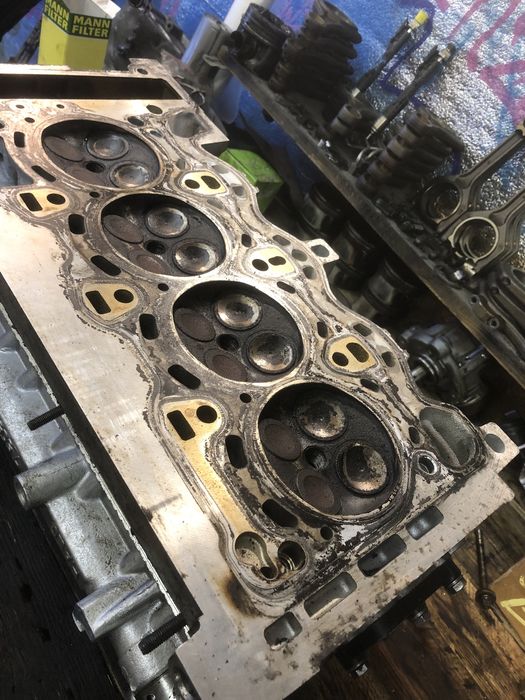 Bmw n42 46 гбц головка 45 51 52 53 54 55 57 блок датчик шатун поршень