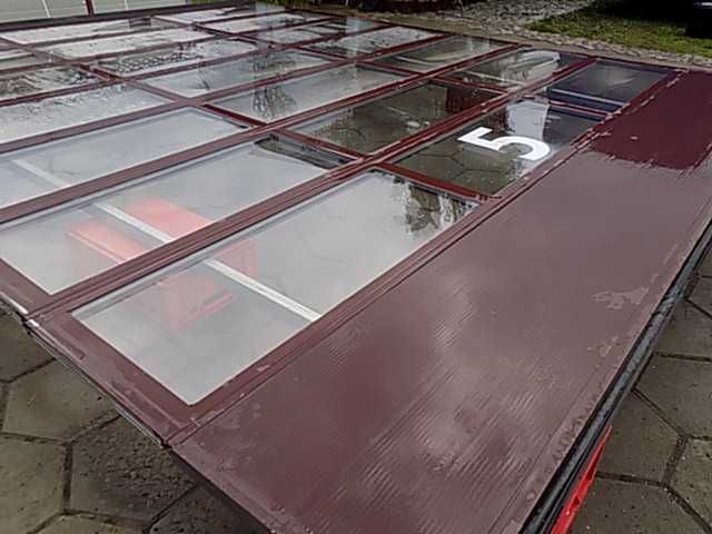 Brama garażowa segmentowa panelowa 425x495cm