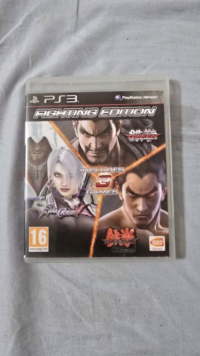 fighting edition ps3 em ótimo estado
