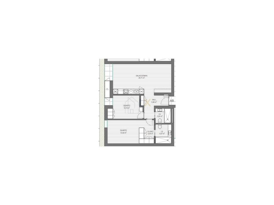 Apartamento T2 novo próximo ao centro de Aveiro!!!