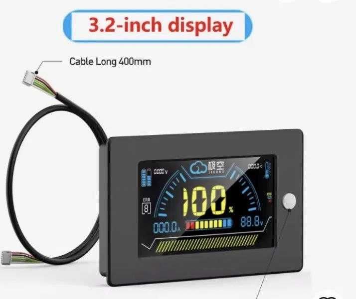BMS Jikong B2A8S20P 200А, JK-B1A8S20P, дисплей 3.2 LCD jkbms