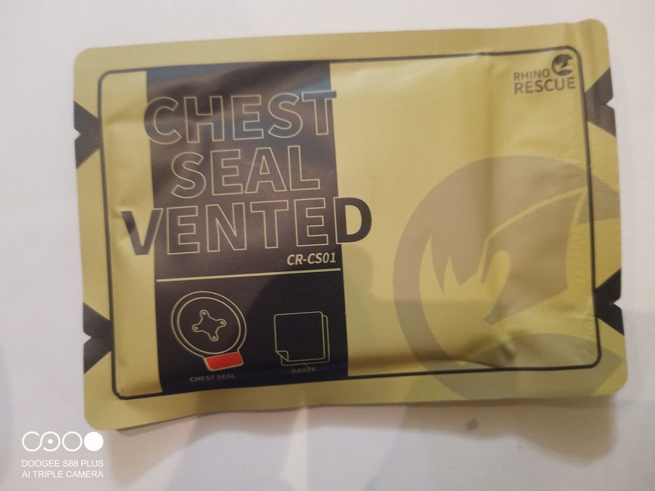 Rhino Rescue Vented Chest Seal окклюзионная повязка