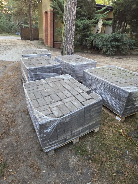 Kostka Holland 6cm szara