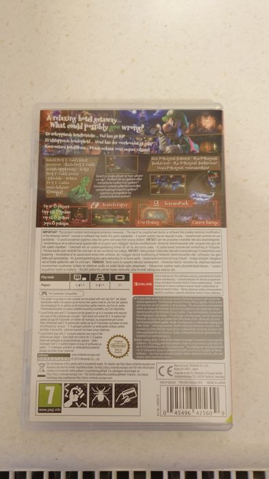 Гра Nintendo Switch Luigi's Mansion 3