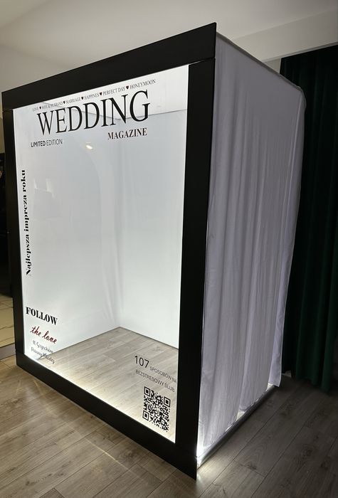 Photobox MAGAZINE Vogue wedding na urodziny, wesele, eventy, imprezy