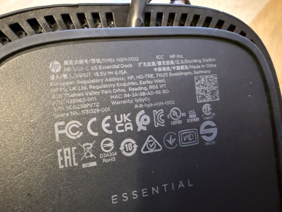 HP USB-C G5 Essential