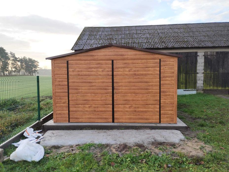 garaż 4x5, 5x6, 6x5, blaszaki drewnopodobne, hale, profil zamknięty