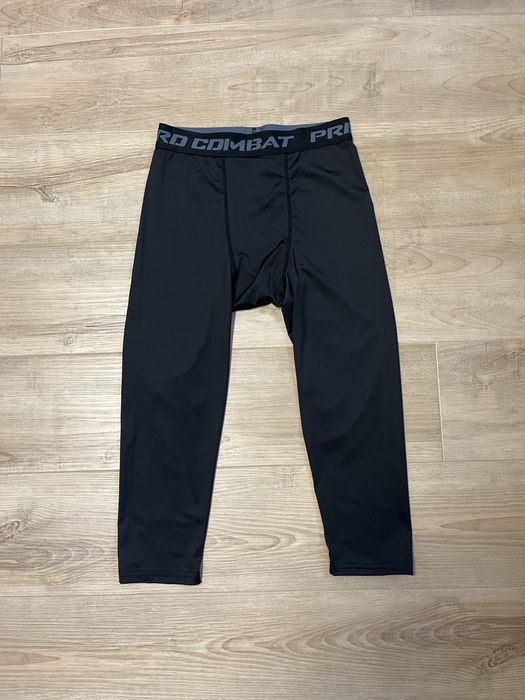 Legginsy sportowe męskie zapaśnicze 3/4