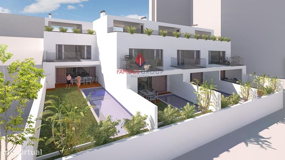 Land Plot for 4 Detached Houses in Portimão’s Riverside Area