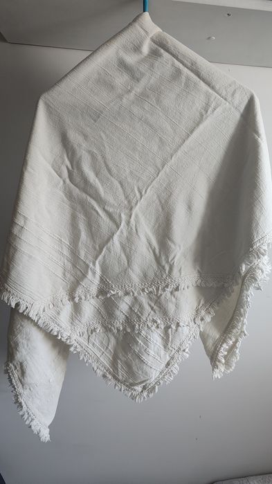 Chusta duża ogromna  Promod beżowa boho