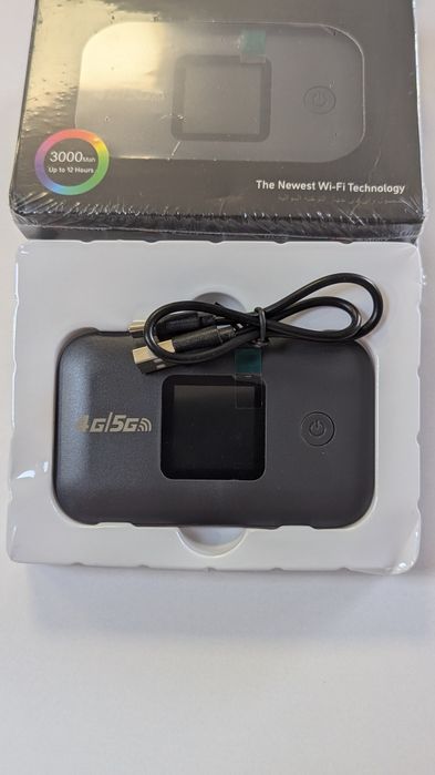Портативний 4G/5G LTE Wi-Fi роутер – до 12 годин автономності!