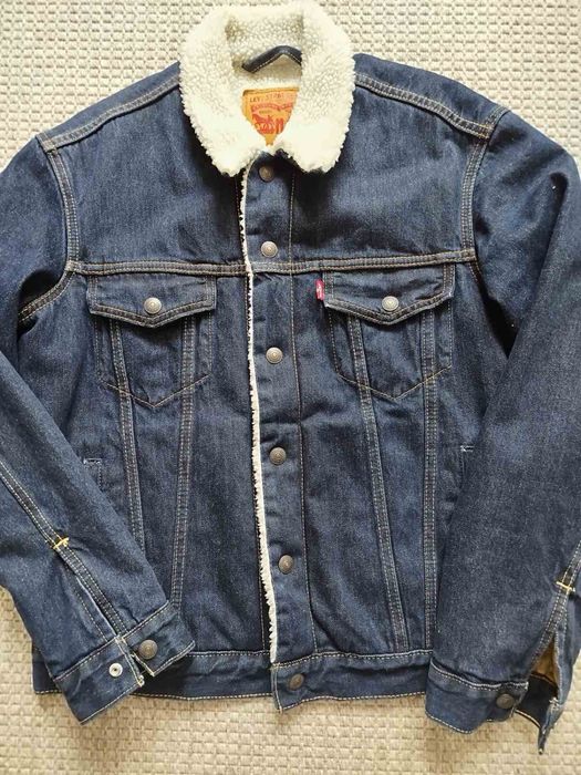 Джинсова шерпа levis
