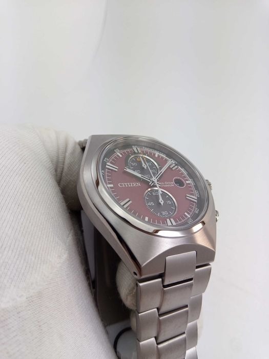 Титановые мужские часы Citizen Eco-Drive CA7090-52X - сапфир
