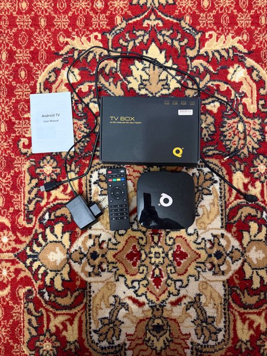 Приставка Q PLUS 4/64 Smart TV Box Android 9.0 Андроид смарт тв