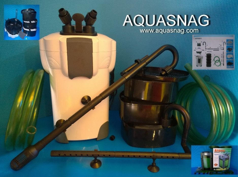 Фильтр, компрессор, освещение   для  аквариума