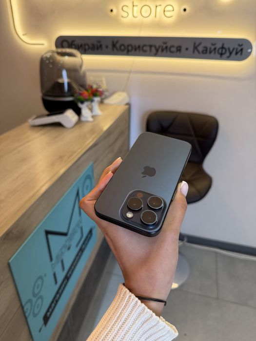 Iphone 15 Pro 1 TB Blue Titanium  Розстрочка Обмін Магазин