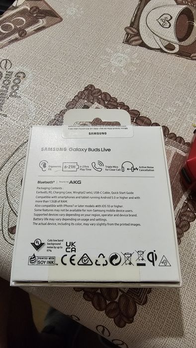 Кейс для наушников Samsung Galaxy Buds Live, SM-R180