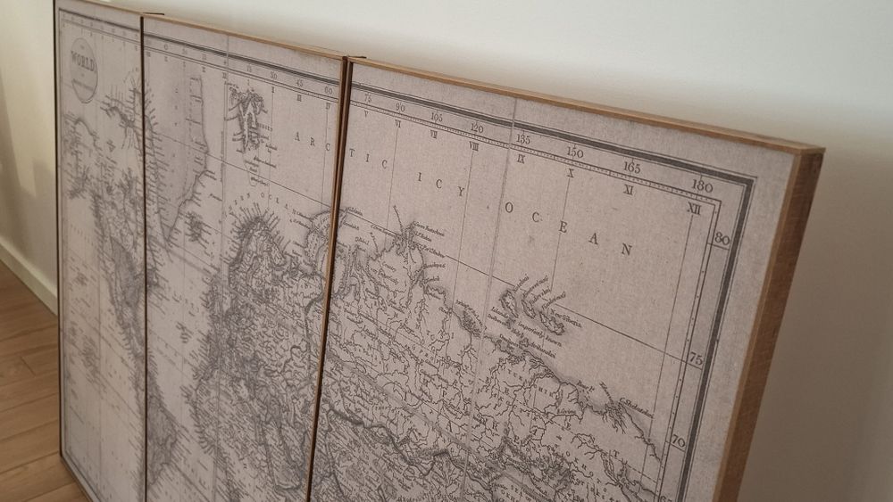 Mapa Mundo Vintage