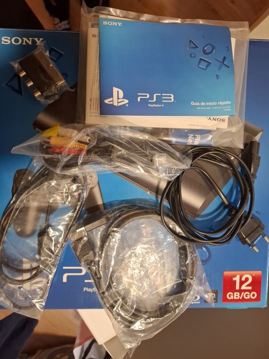 PS3 super slim com caixa original