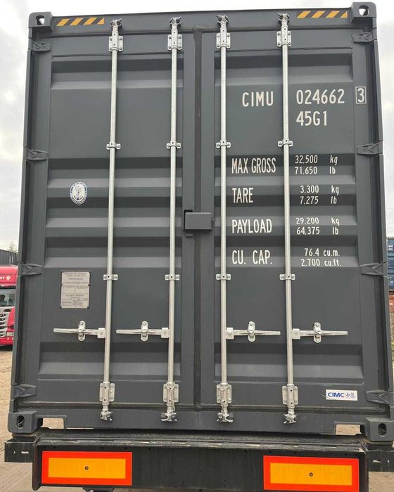 Kontener Morski 40HC – One Way 12m High Cube