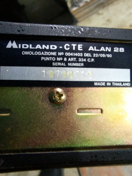 Радіостанція Midland-cte Alan 28